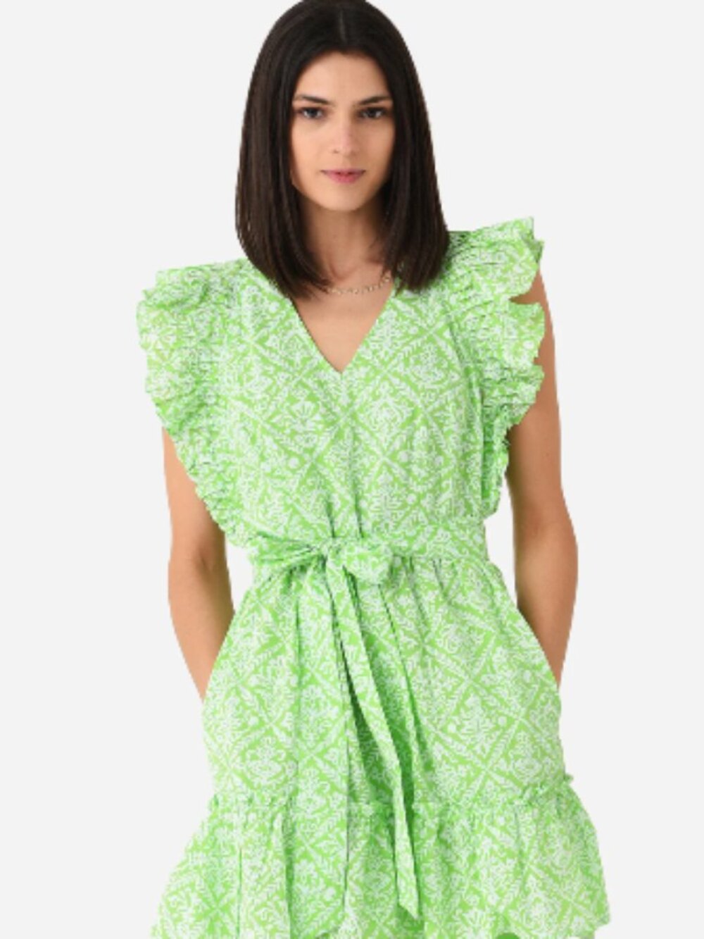 EUC BANJANAN Women's Paulita Mini Dress (L) - Picture 4 of 11